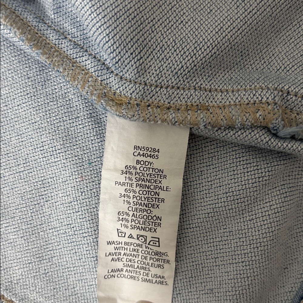 Children’s Place Classic Blue Jean Jacket Size 7/8 - Picture 5 of 5
